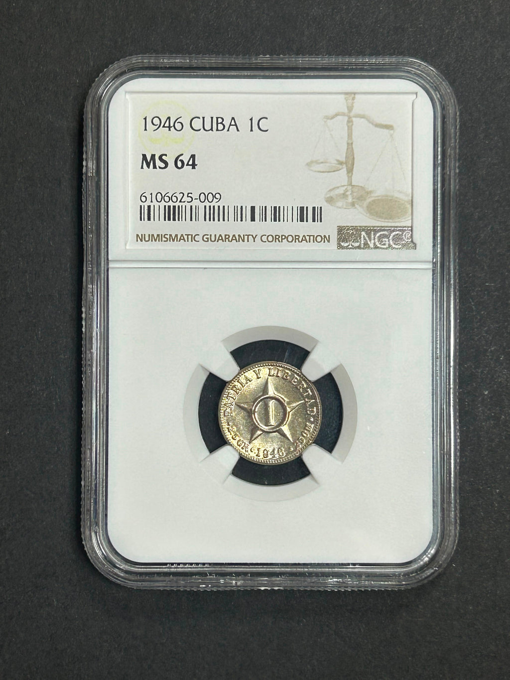 1946 1C MS 64 NGC