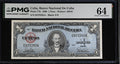 1960 1 Peso PMG 64
