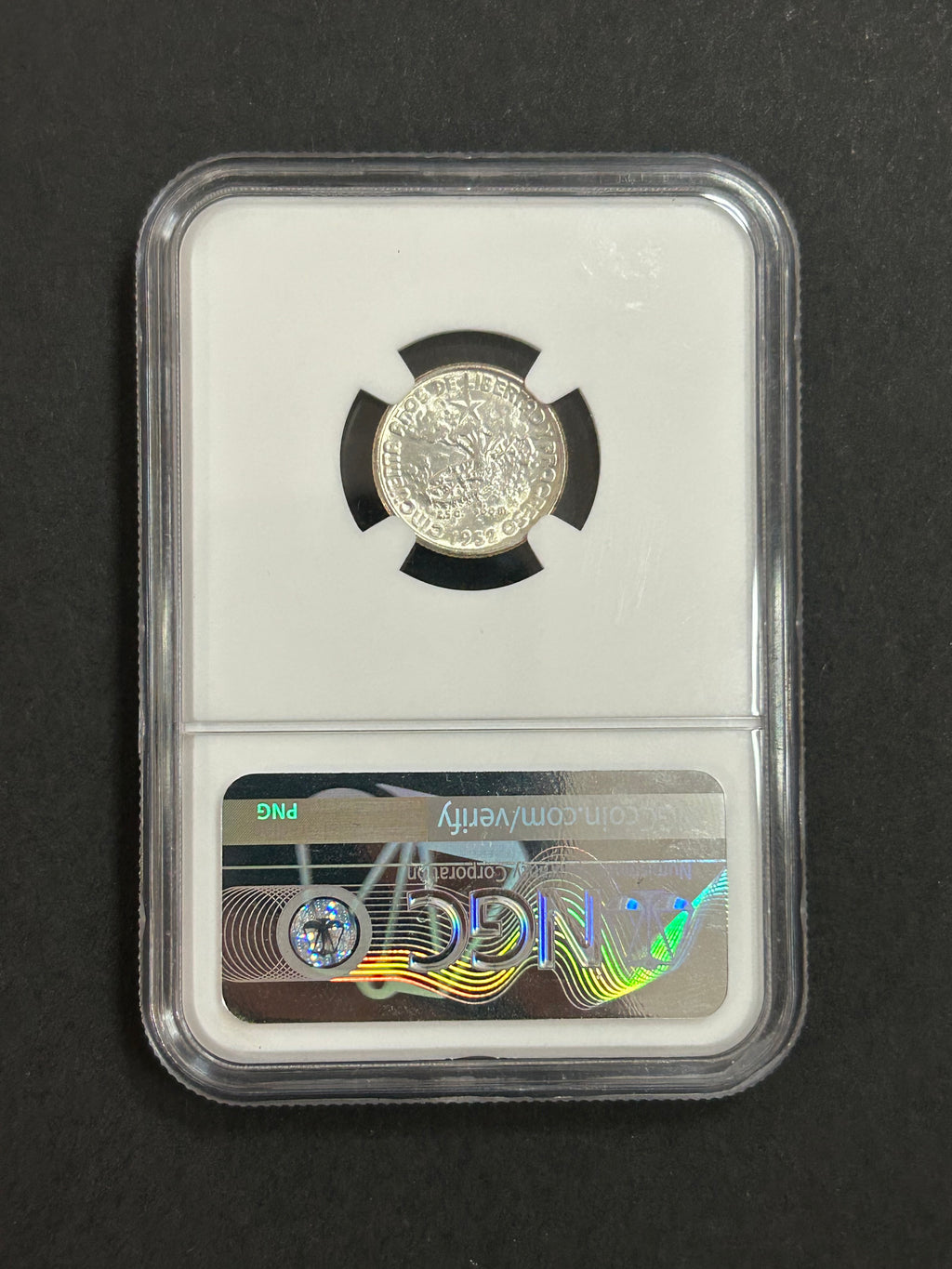 1952 Cuba 10C Republic Anniversary MS63 NGC