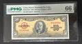 1958 Cuba 50 Peso PMG 66 EPQ