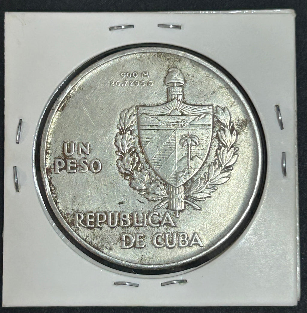 1934 Cuba 1 Peso ABC