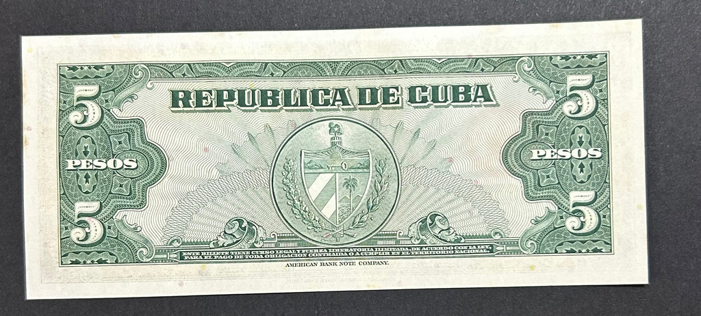 1960 5 Pesos AU