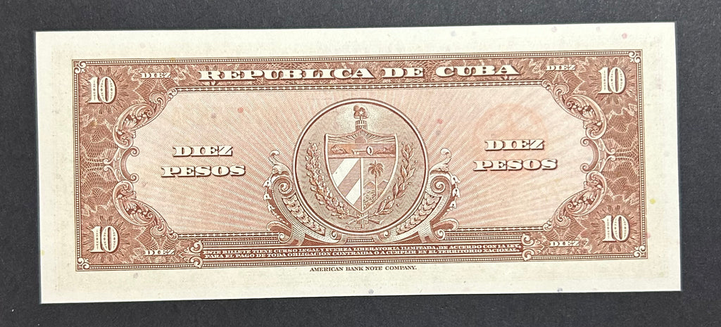 1960 10  Pesos UNC