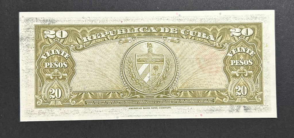 1958 20 Pesos UNC