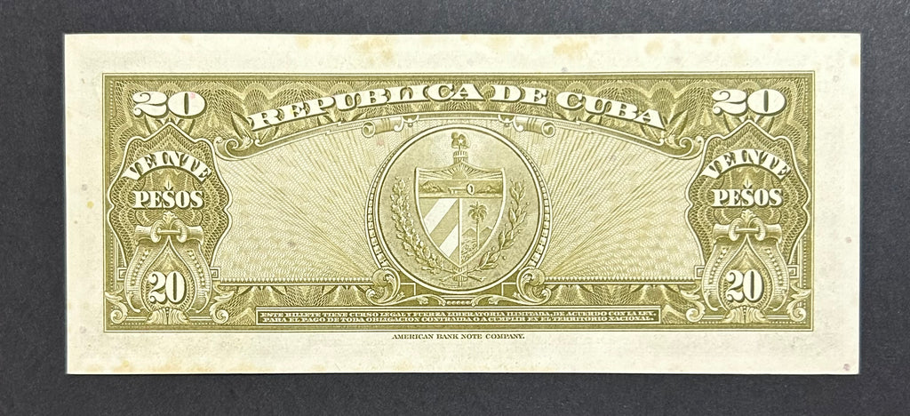 1960 20 Pesos 2 Tipo AU