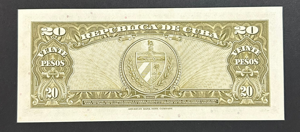 1960 20 Pesos 2 Tipo UNC