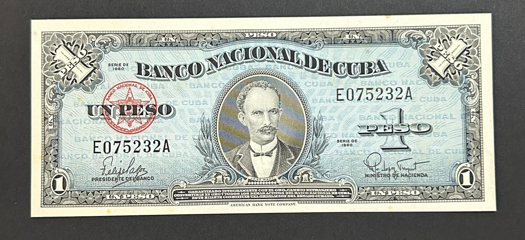 1960 1 Pesos AU-UNC