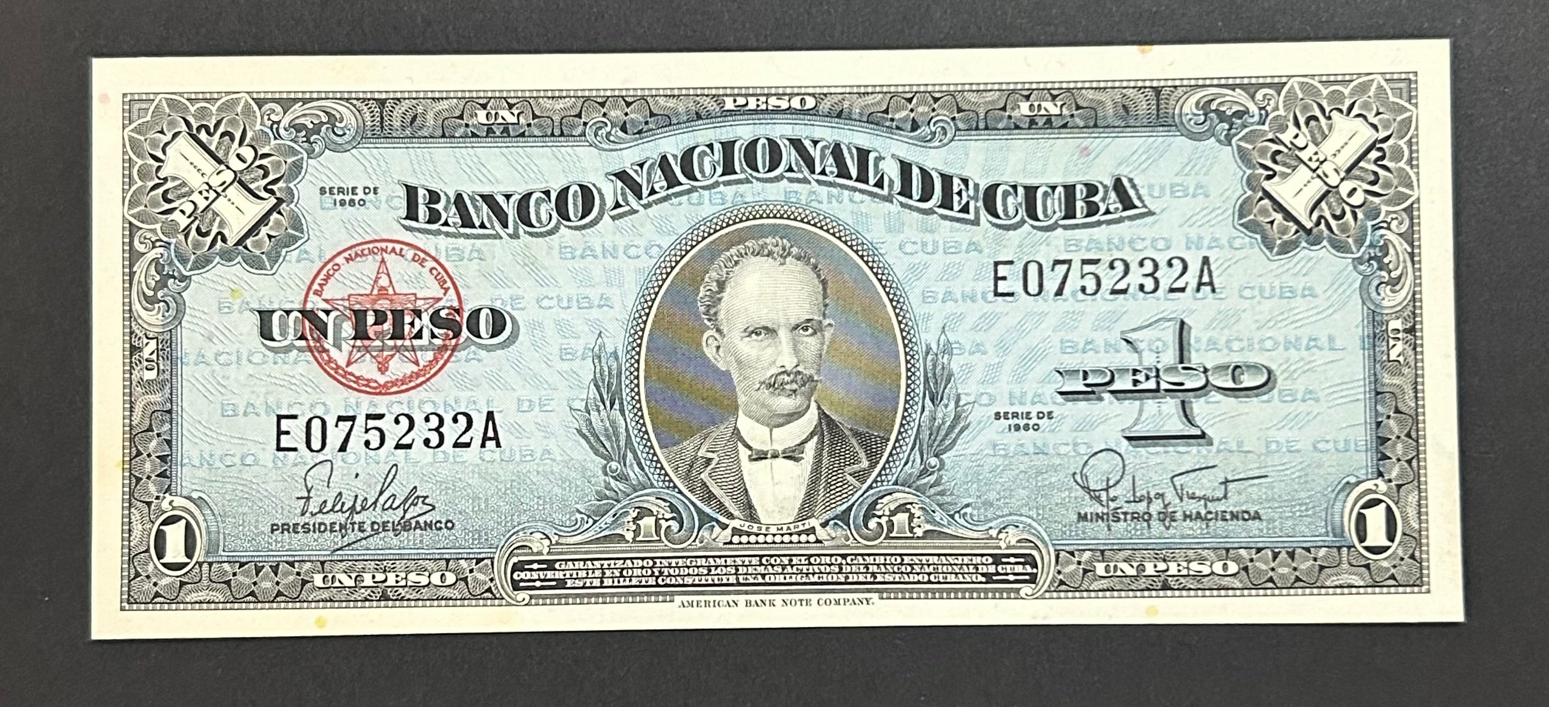 1960 1 Pesos AU-UNC