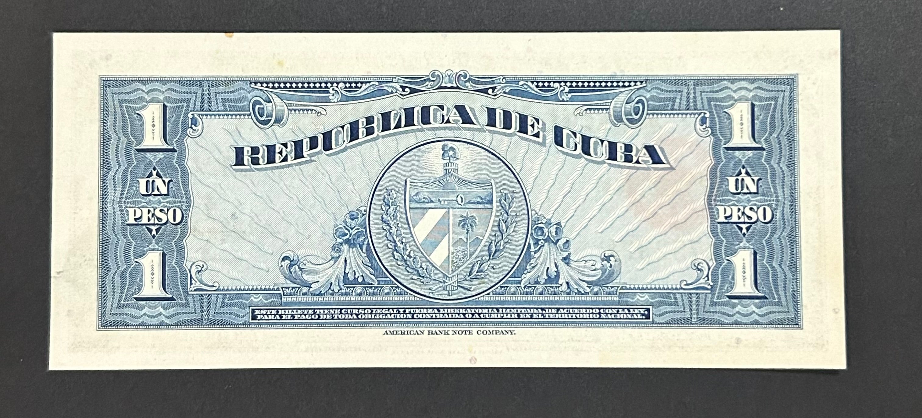 1960 1 Pesos AU-UNC