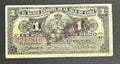 1896 1 Peso Banco Españo. De La Isla Circulados