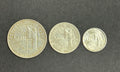 1952 50 Aniversario las 3 Monedas