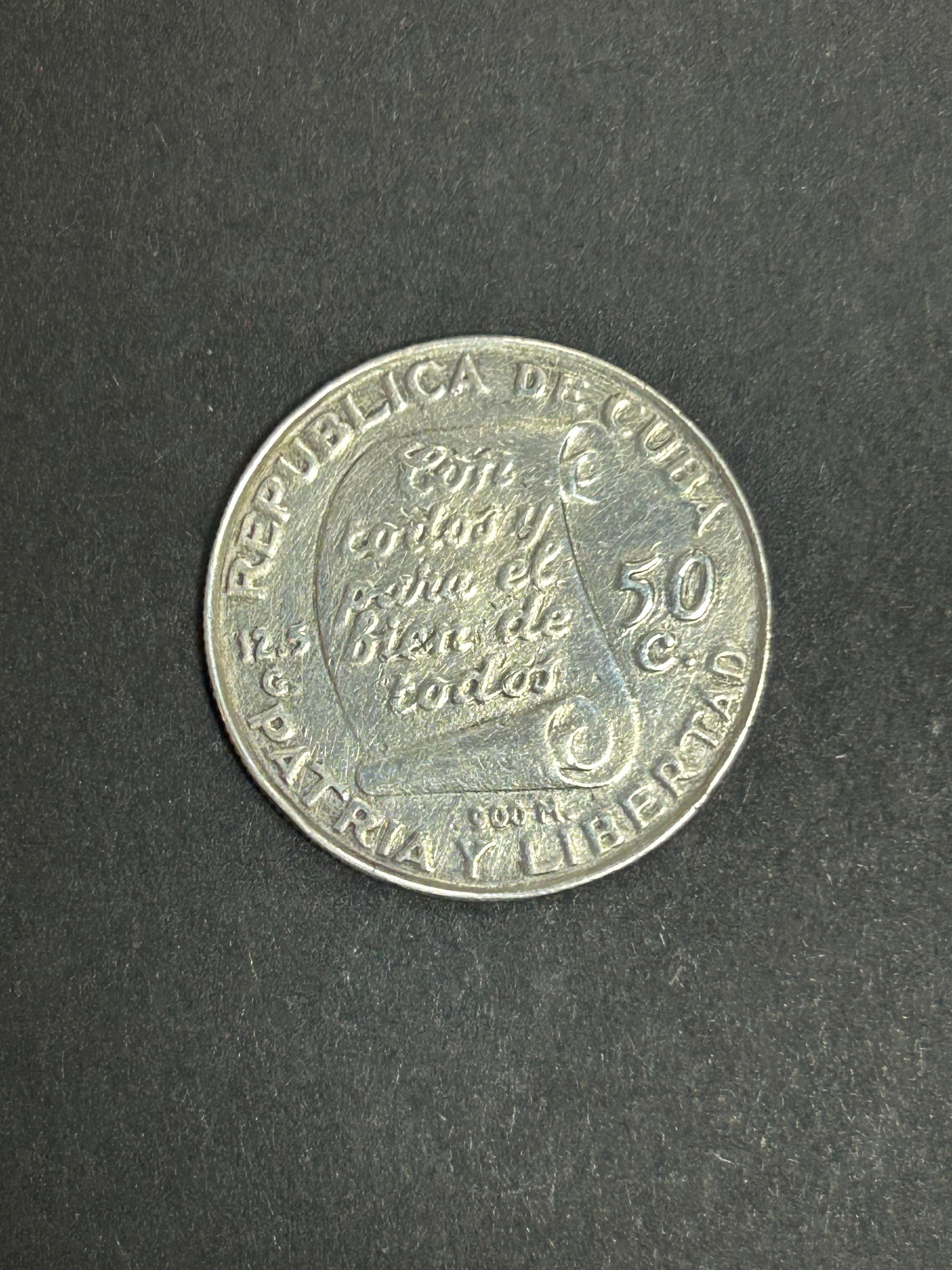 1953 50c Centenario José Marti