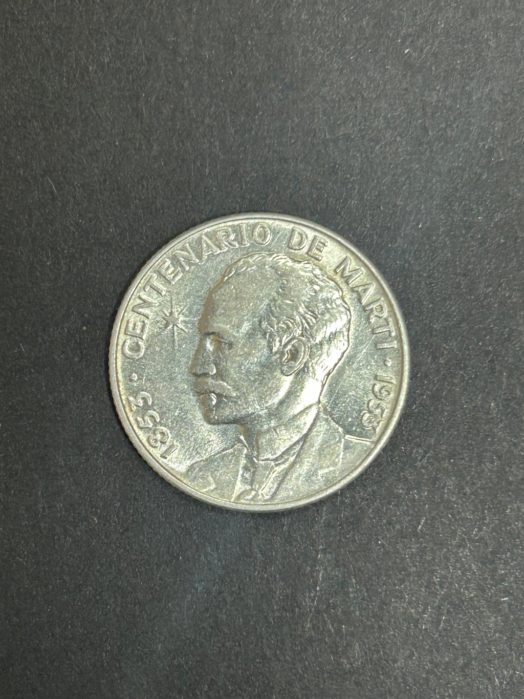 1953 25c Centenario José Marti