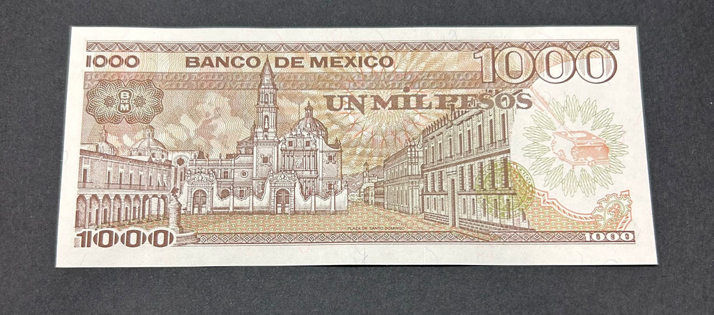 1985 1000 Pesos Mexico UNC