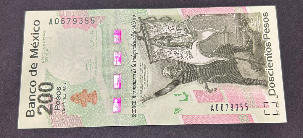 2008 200 Pesos Mexico AU