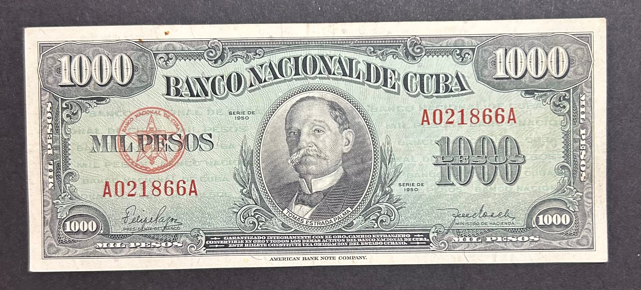 1950 1000 Peso Circulado