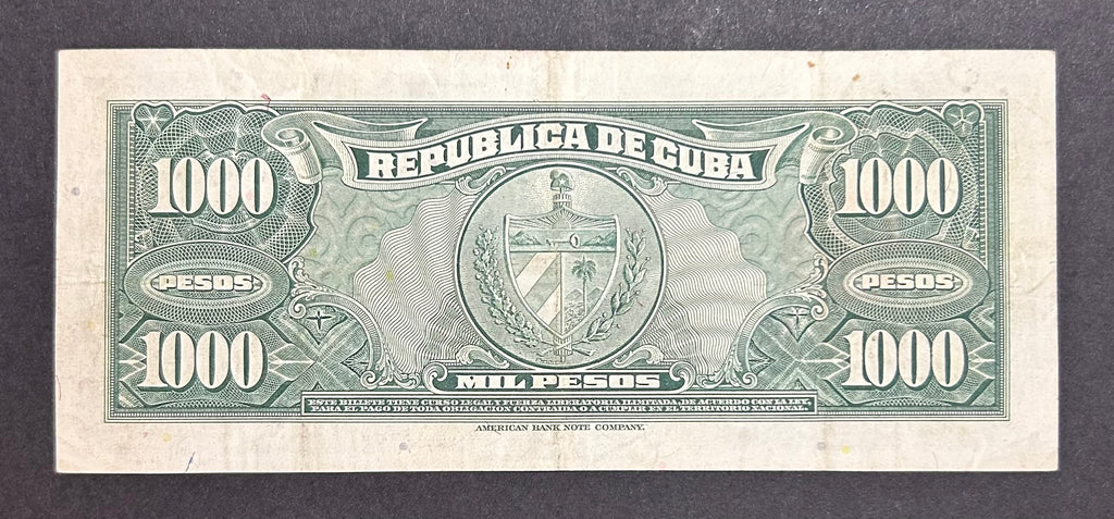 1950 1000 Peso Circulado