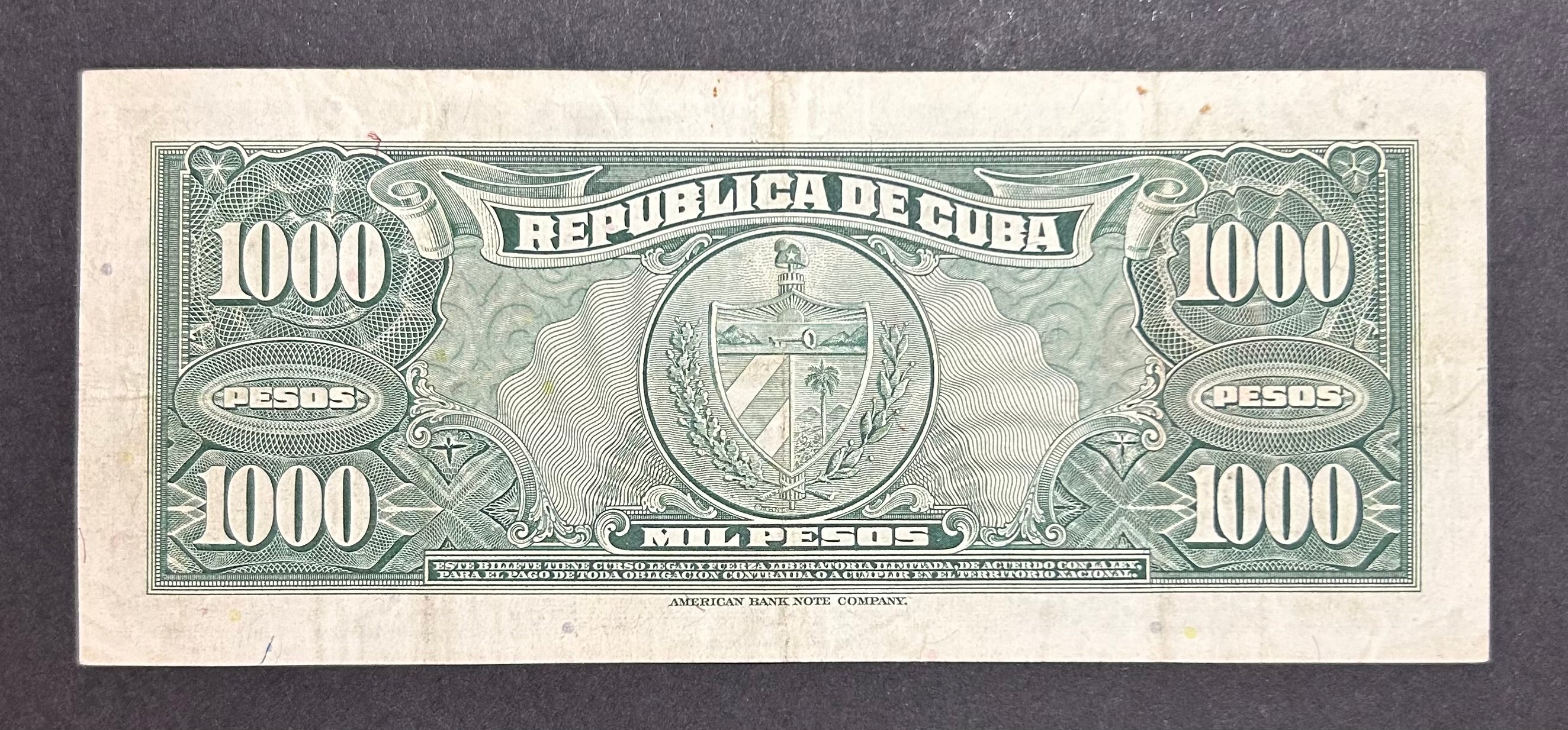 1950 1000 Peso Circulado