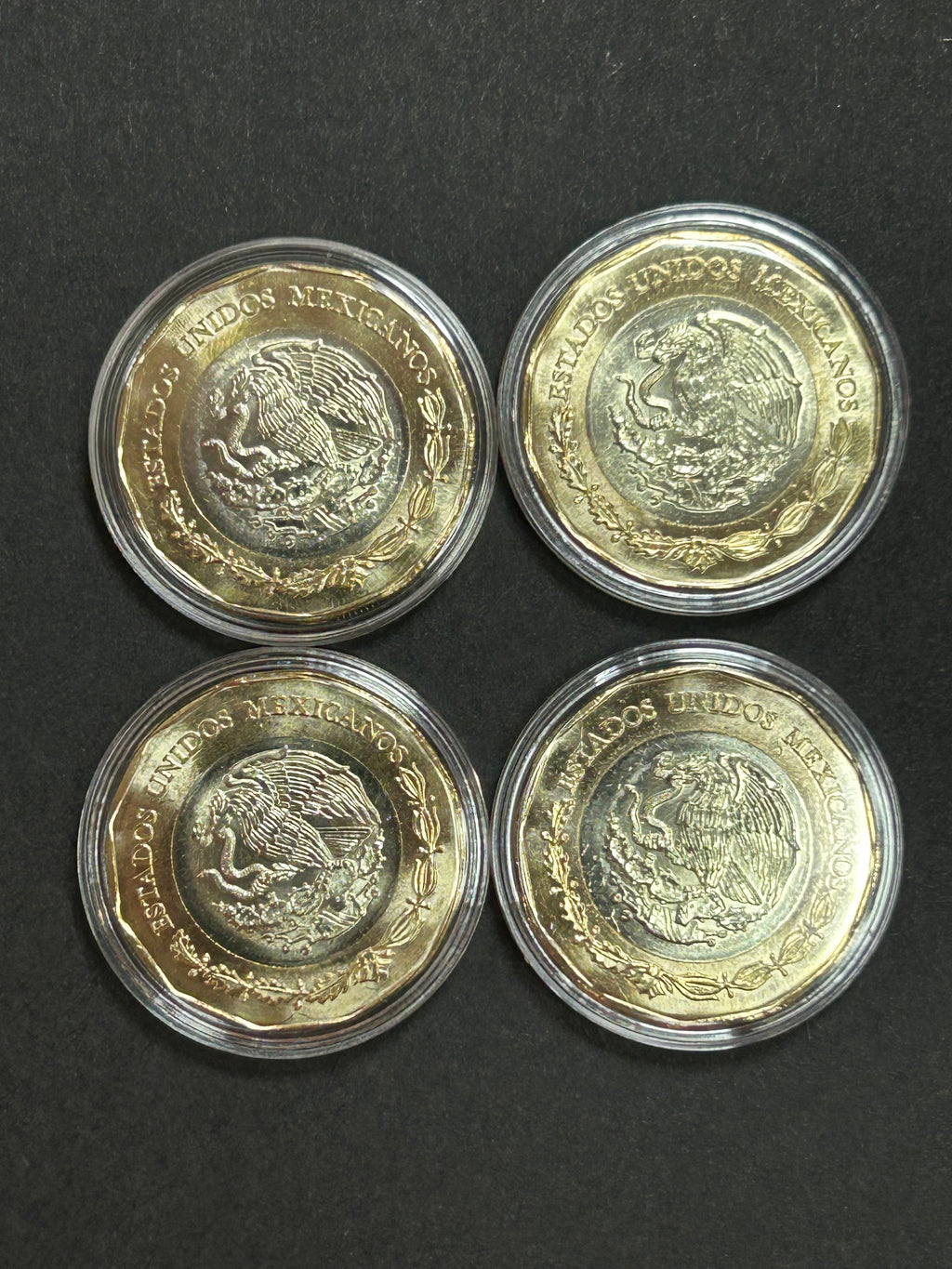 2026 4 Monedas Mexico Del Mundial 2026 UNC