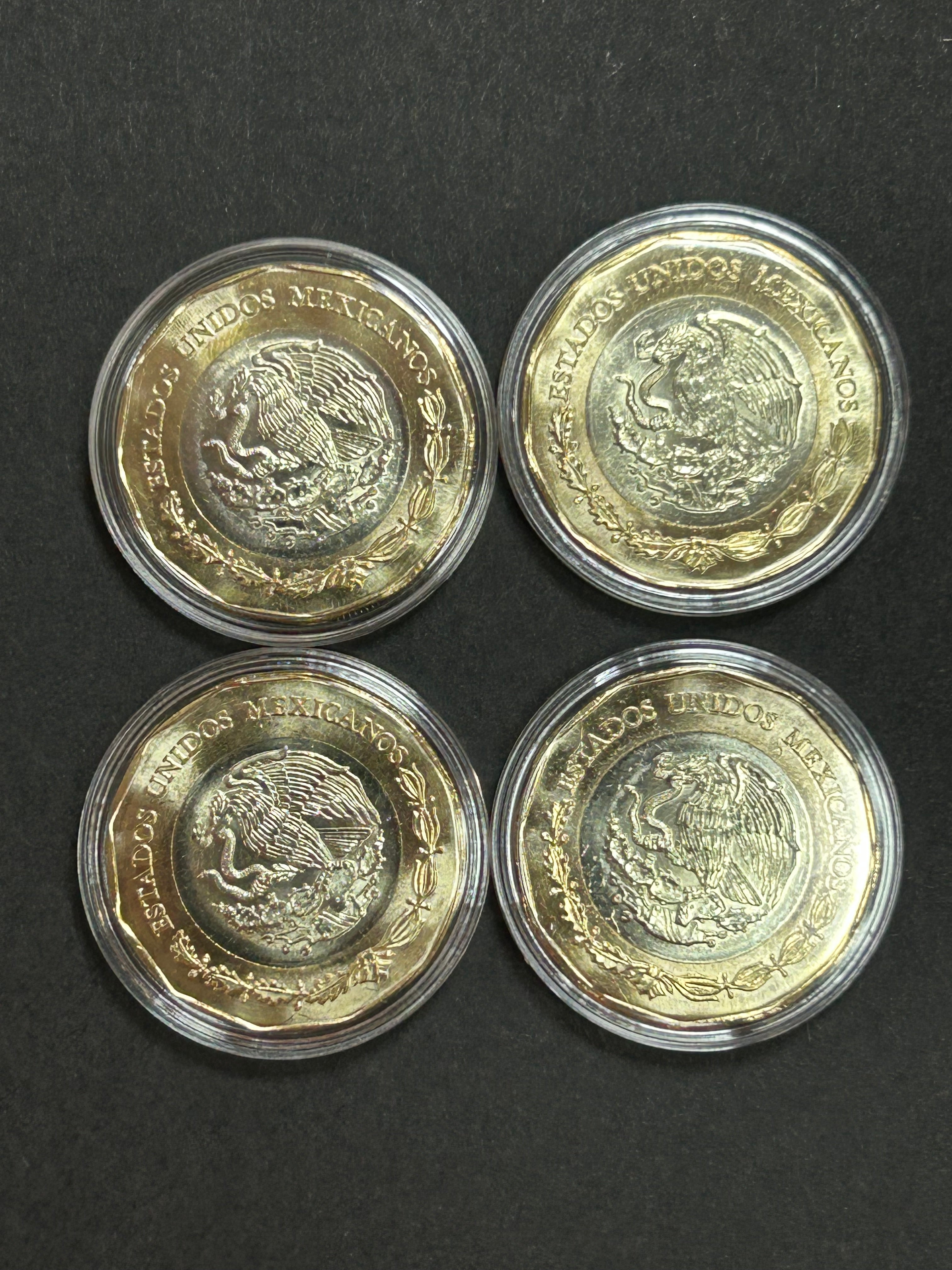 2026 4 Monedas Mexico Del Mundial 2026 UNC
