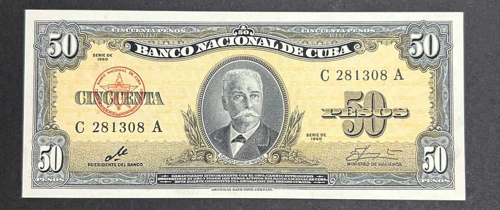 1960 50 Pesos AU