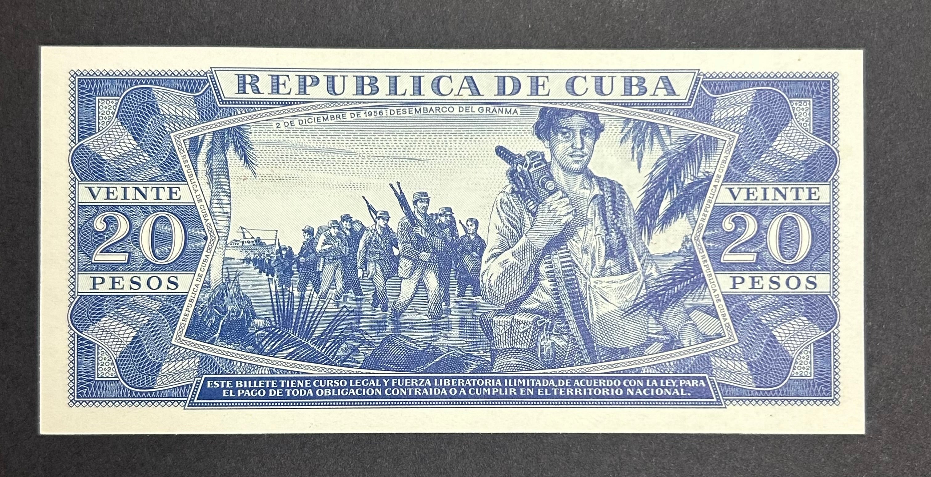 1983 20 Pesos AU-UNC