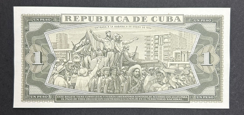 1988 1 Peso José Marti AU-UNC