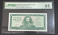 1990 5 Peso PMG 64