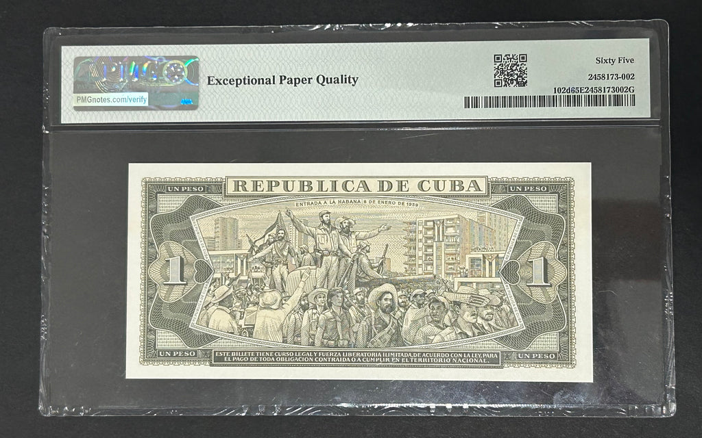 1988 1 Peso PMG 65 EPQ