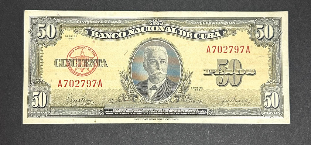 1950 50 Pesos Circulados