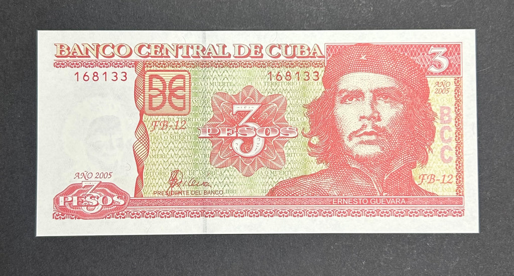 2005 3 Peso UNC