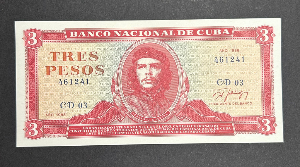 1988 3 Peso UNC