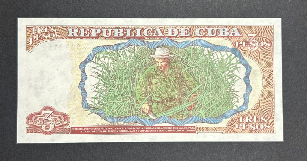 1995 3 Peso UNC