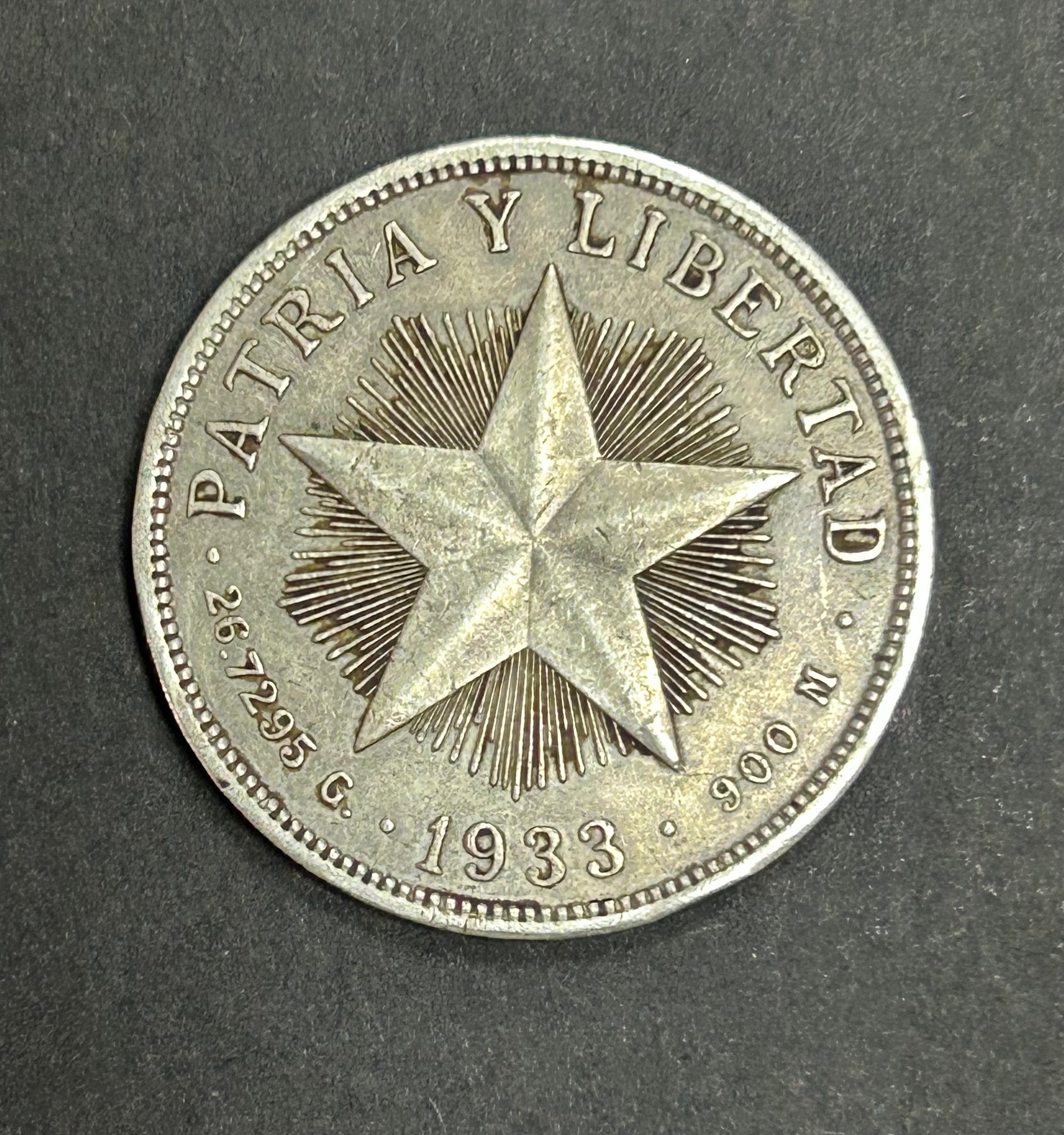1933 1 Peso