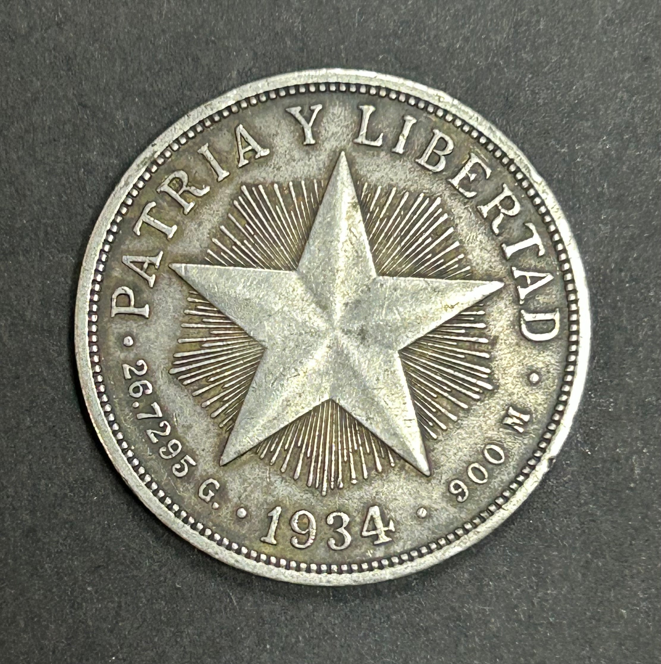 1934 1 Peso
