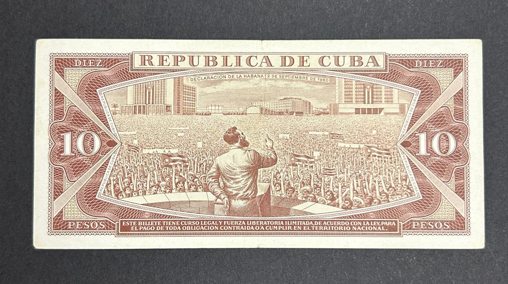 1968 10 Pesos Circulado