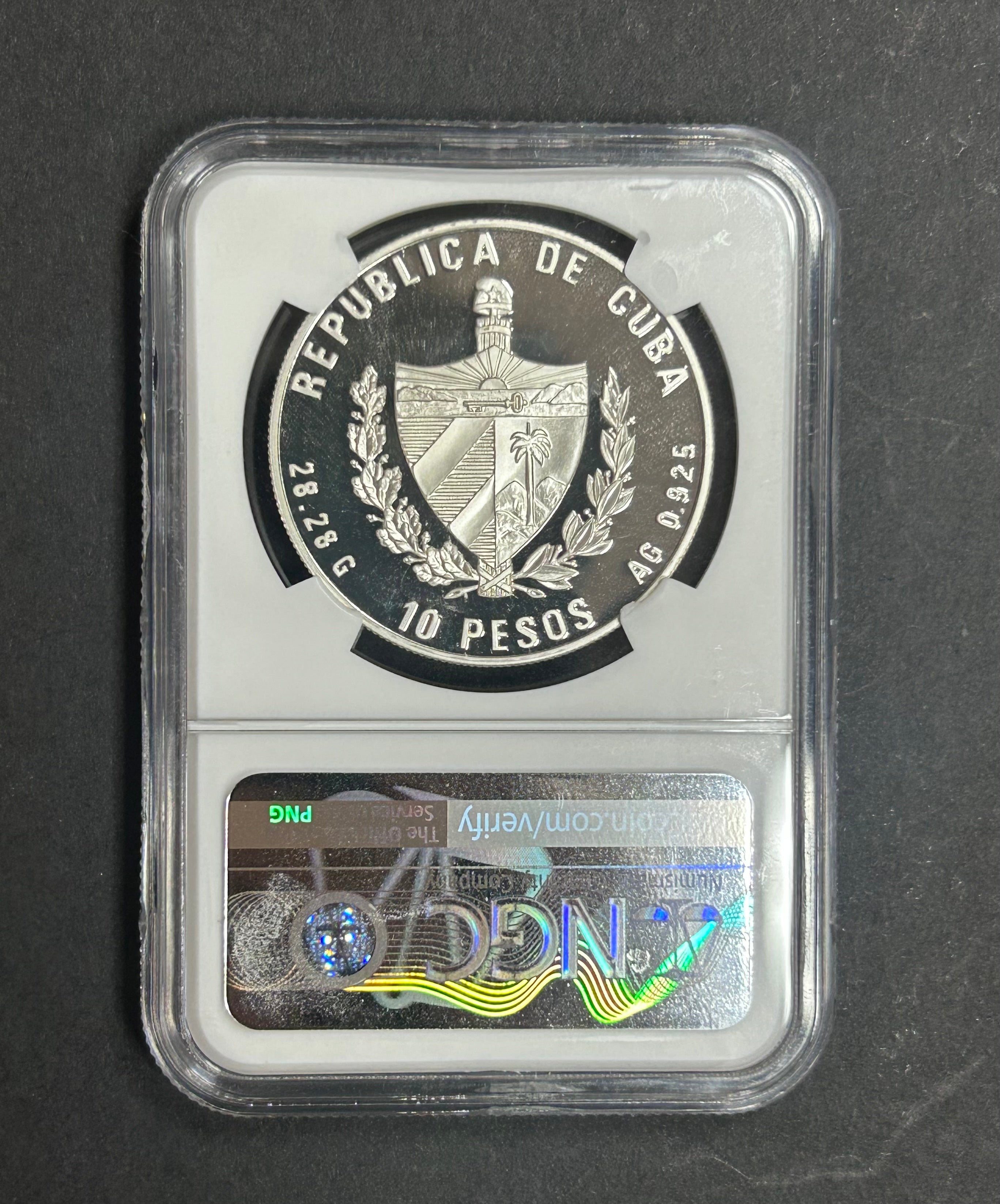 1995 10 Peso  PF69 NGC