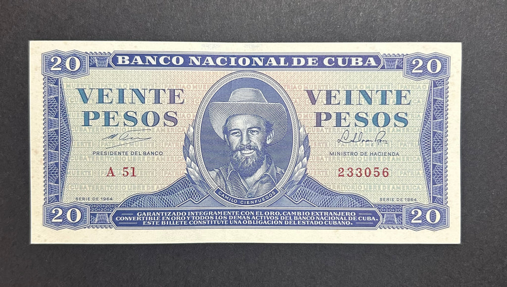 1964 20 Pesos Circulado