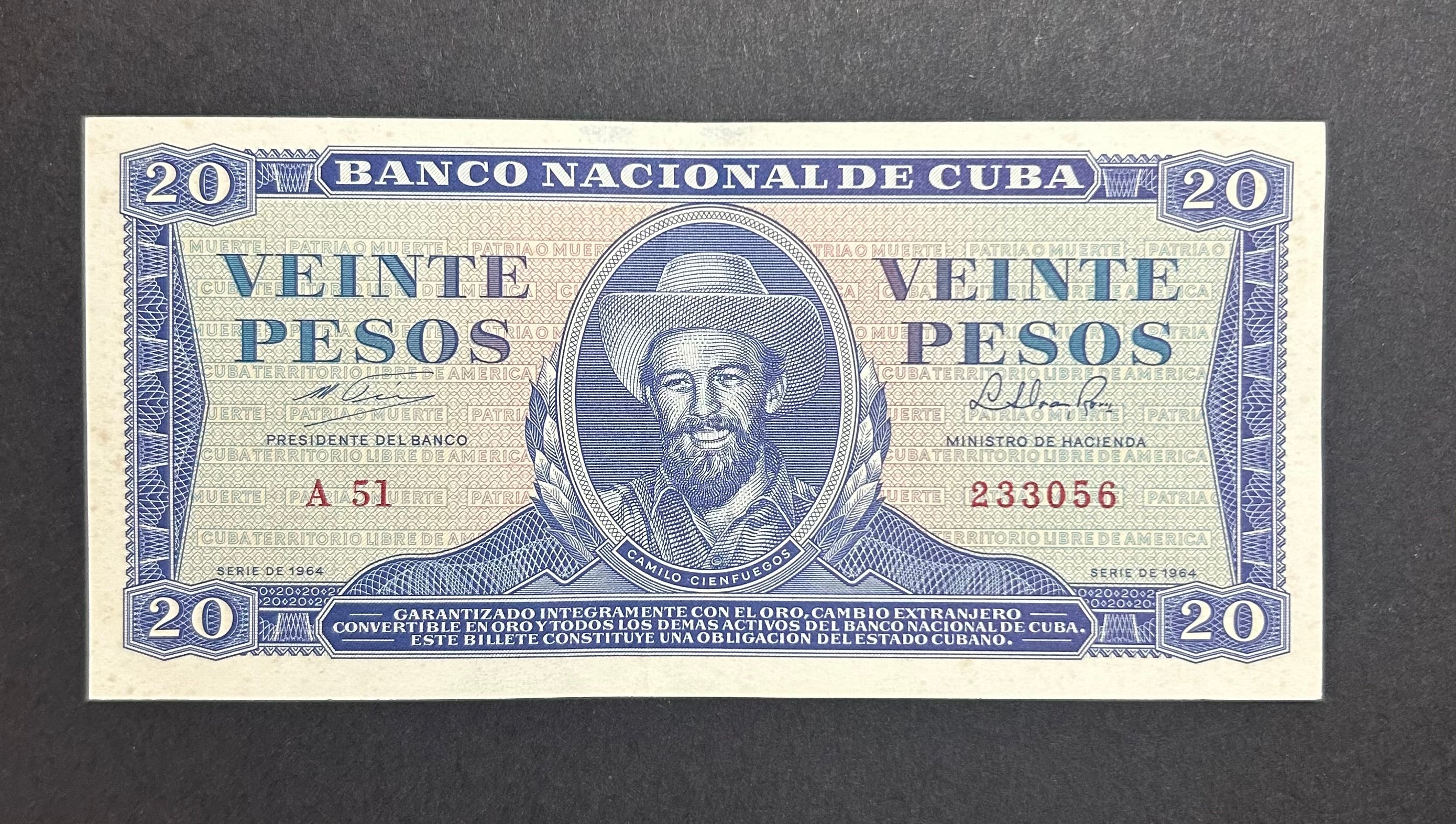 1964 20 Pesos Circulado