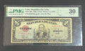 1938 1 Peso PMG VF30 Cert. De Plata