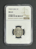 1960 5C MS63 NGC