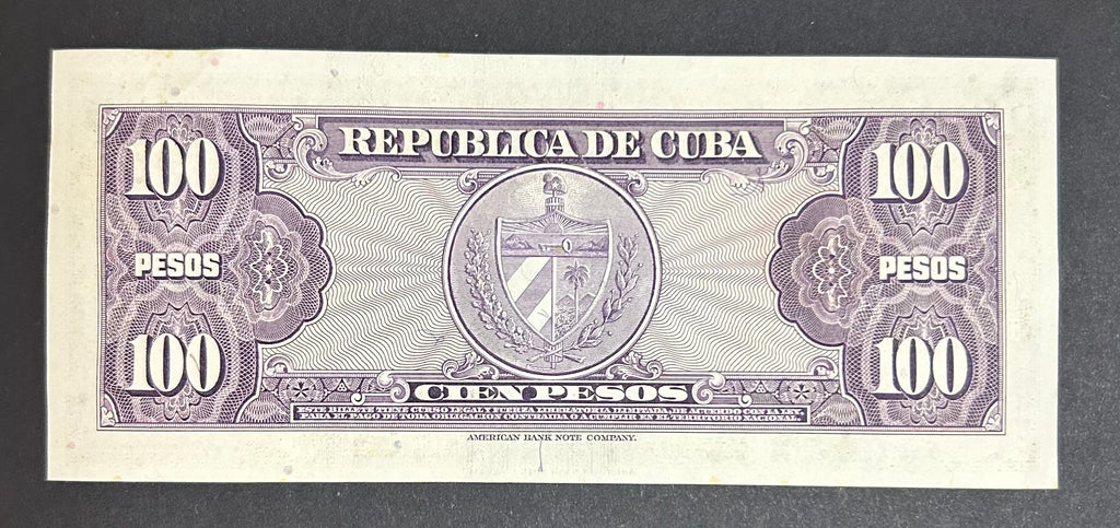 1954  100 Pesos AU