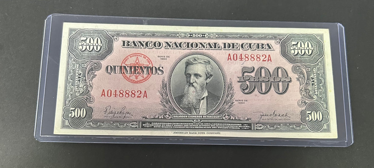 1950 500 Peso Circulado