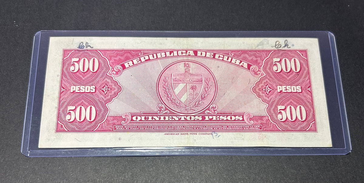 1950 500 Peso Circulado