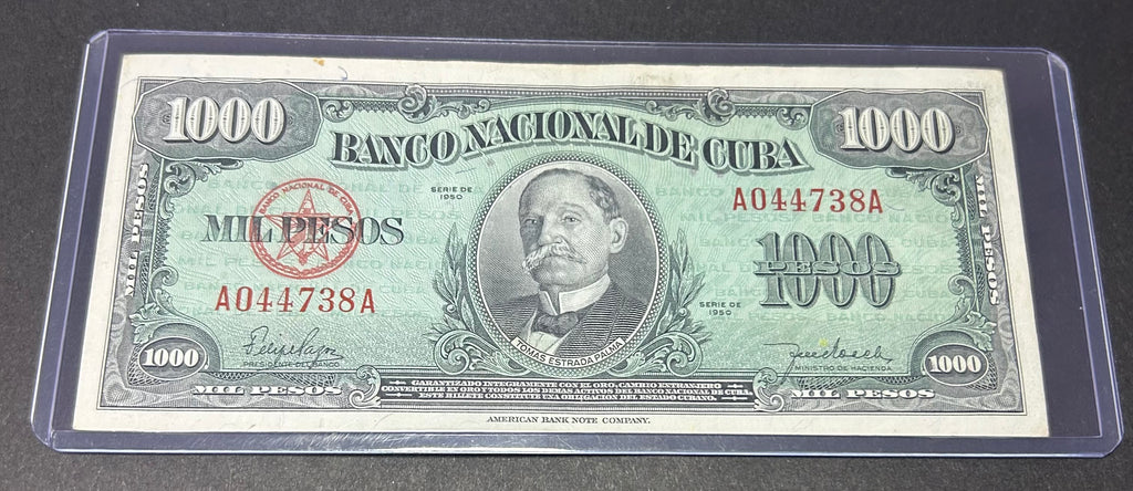 1950 1000 Peso Circulado
